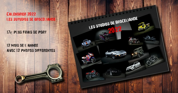 calendrier autos motos 2022 les studios de broceliande